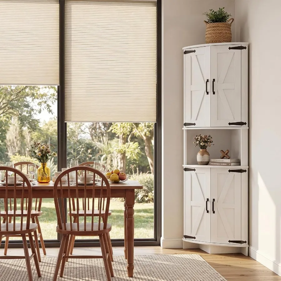 64.8 Tall Corner Cabinet with  - Cabinet Hinges review and price