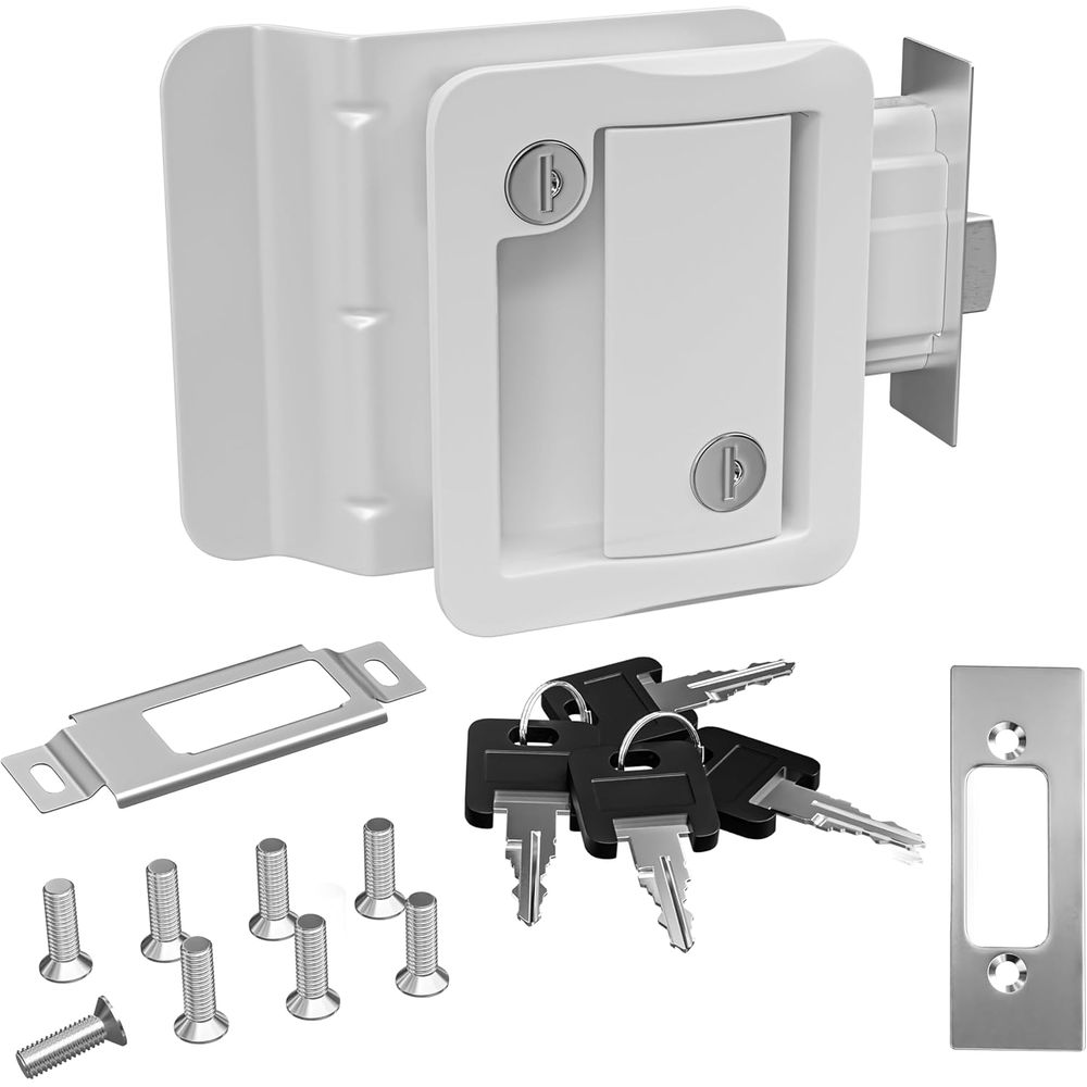 RV Door Lock Replacement with  - Door Handle review and price