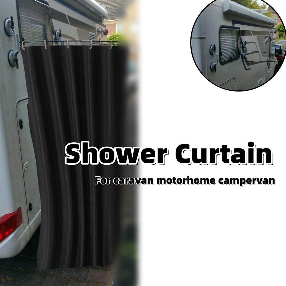 Outdoor Camping Shower Curtain - Curtain Rods review and price
